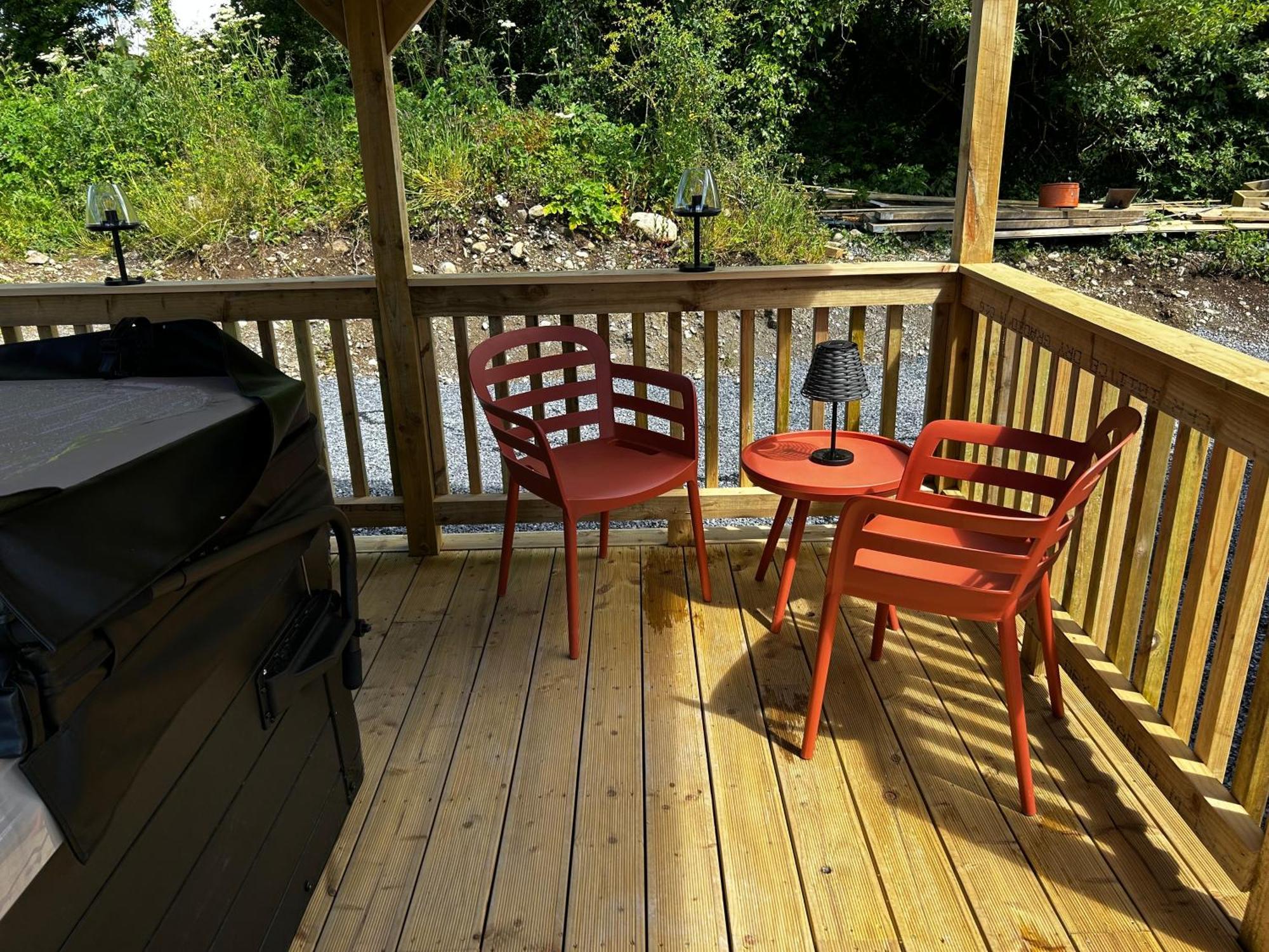 Little Rock Retreat Log Cabin With Hot Tub Castletown Geoghegan Exterior foto