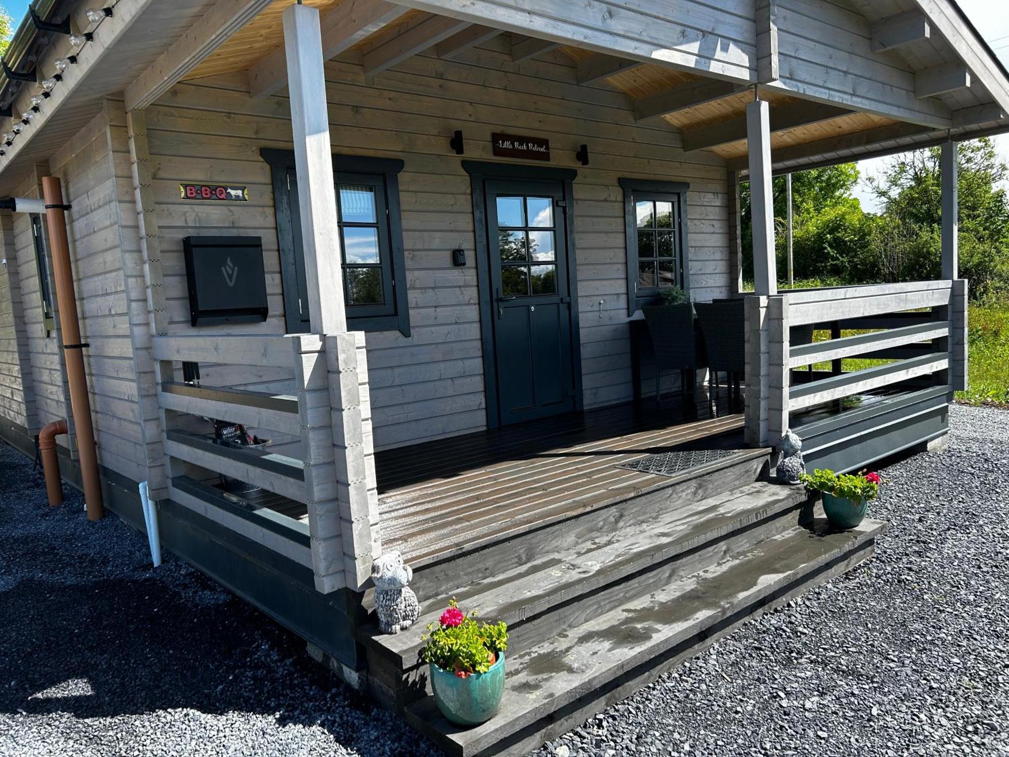 Little Rock Retreat Log Cabin With Hot Tub Castletown Geoghegan Exterior foto