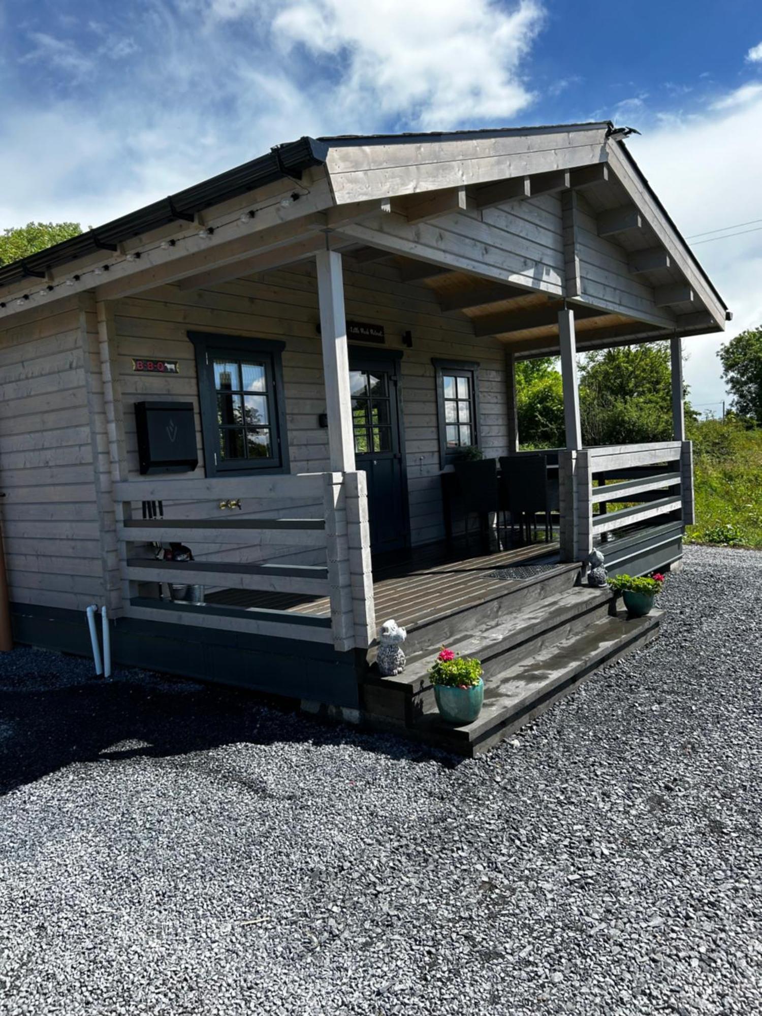 Little Rock Retreat Log Cabin With Hot Tub Castletown Geoghegan Exterior foto