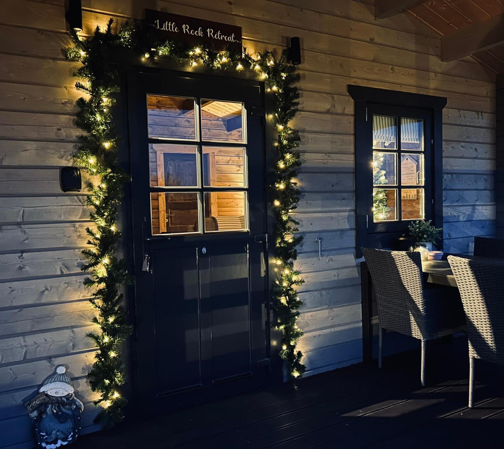 Little Rock Retreat Log Cabin With Hot Tub Castletown Geoghegan Exterior foto